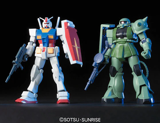 Bandai G0164268 1/144 HGUC Gunpla Starter Set - Image 2
