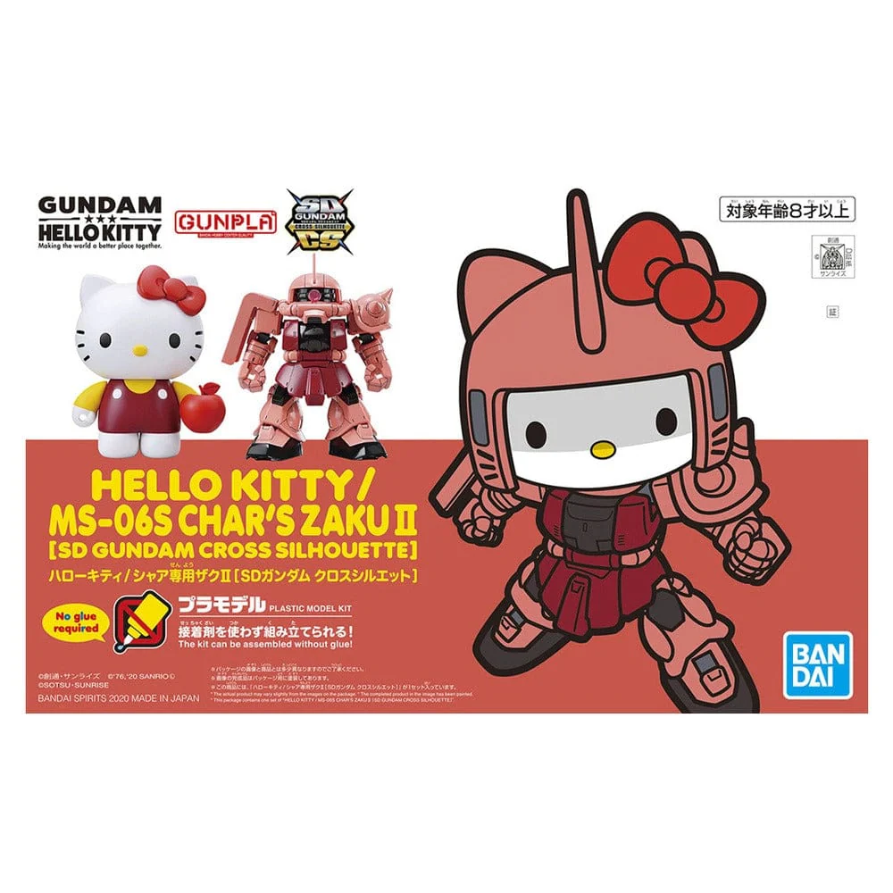 Bandai Hello Kitty MS-06S Chars Zaku II