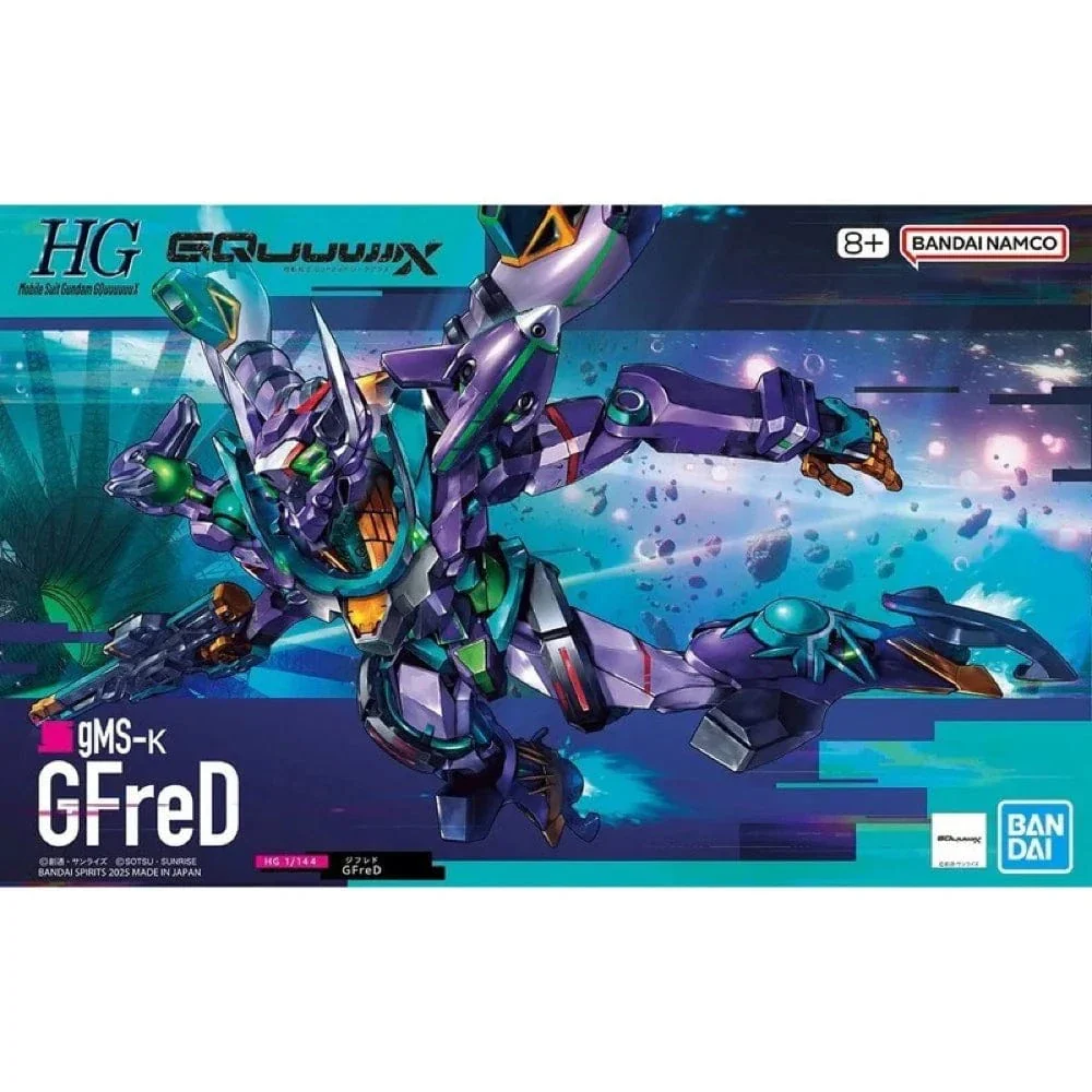 Bandai HG 1/144 GFreD Gundam GQuuuuuuX [5068682]