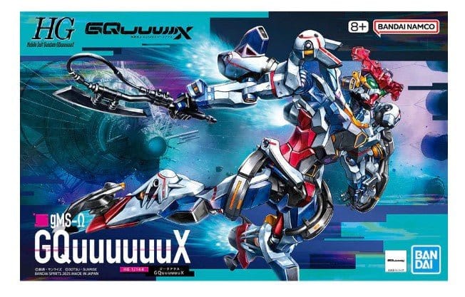 Bandai HG 1/144 GQuuuuuuX [5068317]