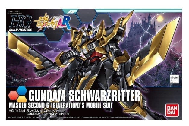 Bandai HG 1/144 Schwarzritter Gundam Build Fighters [5058252]