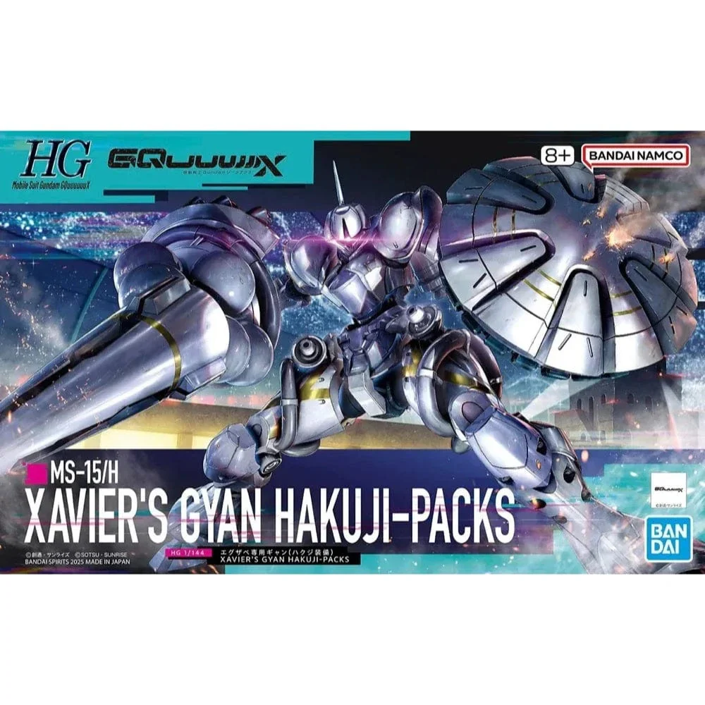 Bandai HG 1/144 Xaviers Gyan Hakuji-Packs [5068594]
