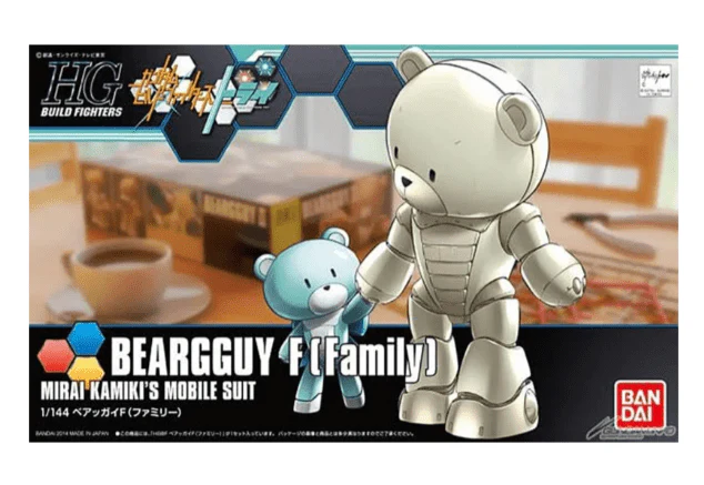 Bandai HGBF 1/144 Beargguy F Family Gundam Build Fighters [5055435]
