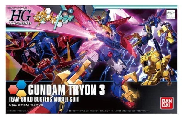 Bandai HGBF 1/144 Gundam Tryon 3 Gundam Build Fighters [5058797]