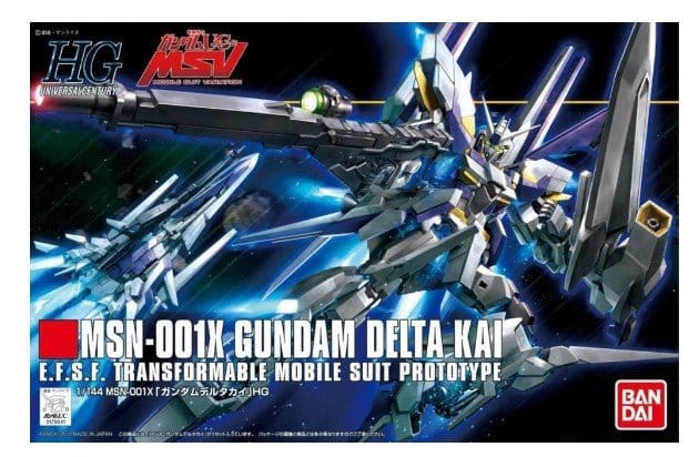 Bandai HGUC 1/144 Delta Kai Gundam UC [5060678]
