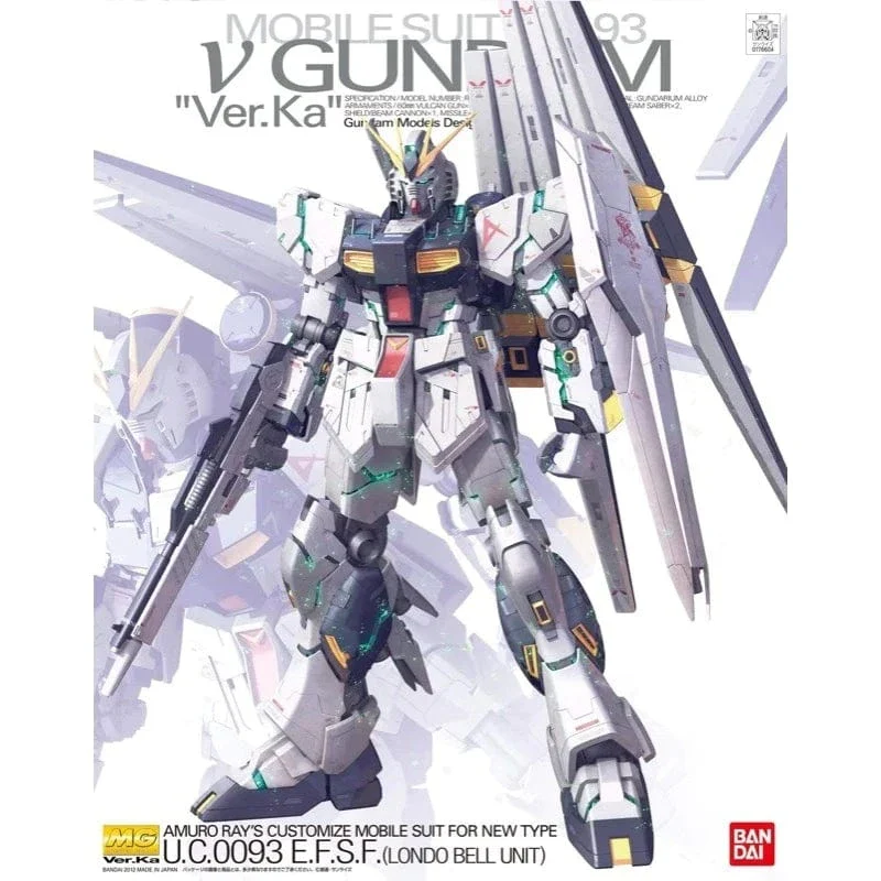 Bandai MG 1/100 NUGUNDAM Ver K.A Model Kit