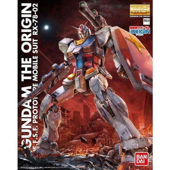 Bandai MG 1/100 RX-78-02 Mobile Suit Gundam The Origin [5062847]