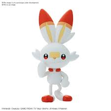 Bandai Pokemon Model Kit Quick!! 05 Scorbunny/Flambino - Image 2