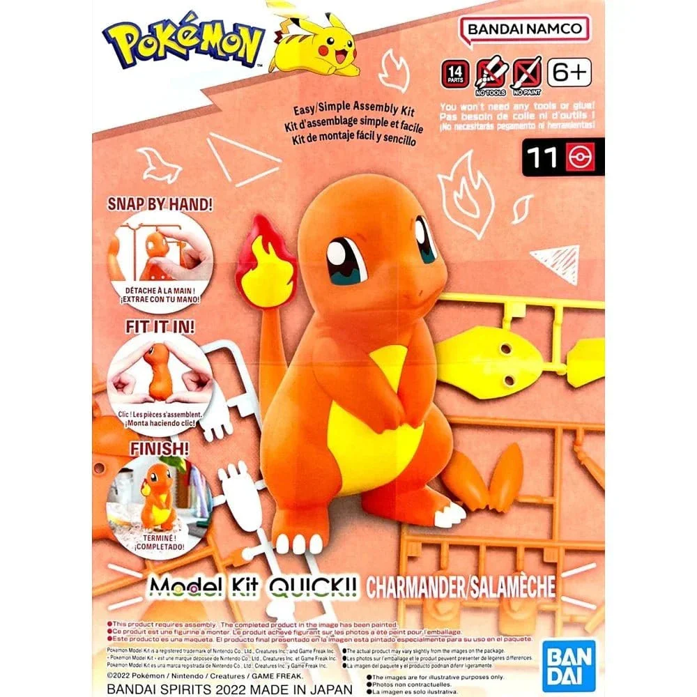Bandai Pokemon Model QUICK!! 11 Charmander [5064075]