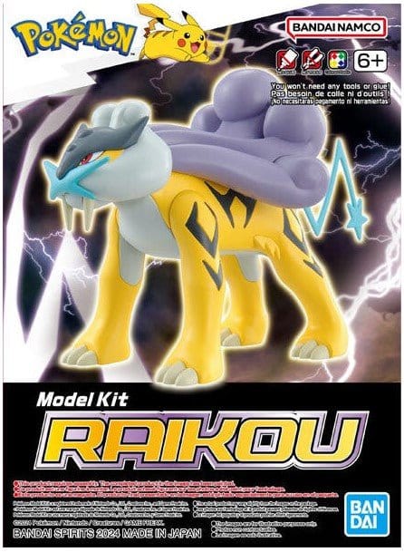 Bandai Raikou Pokemon Model Kit [5066558]