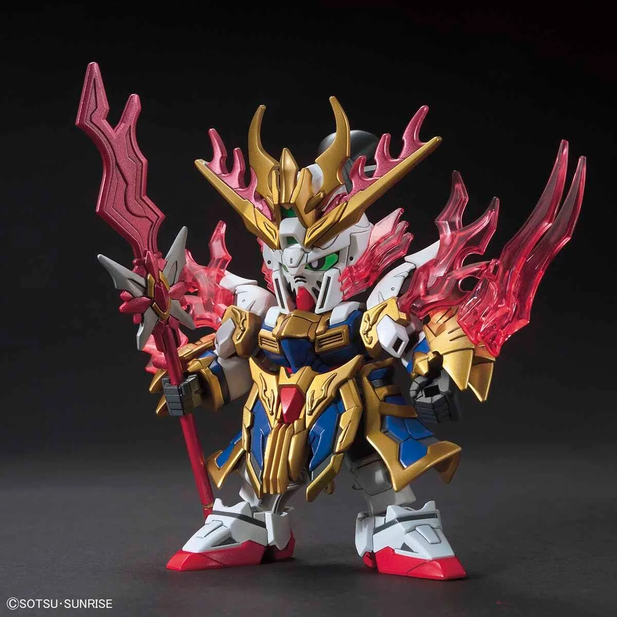 Bandai SD Sangoku Soketsuden Zhang Fei God Gundam [5056754] - Image 2
