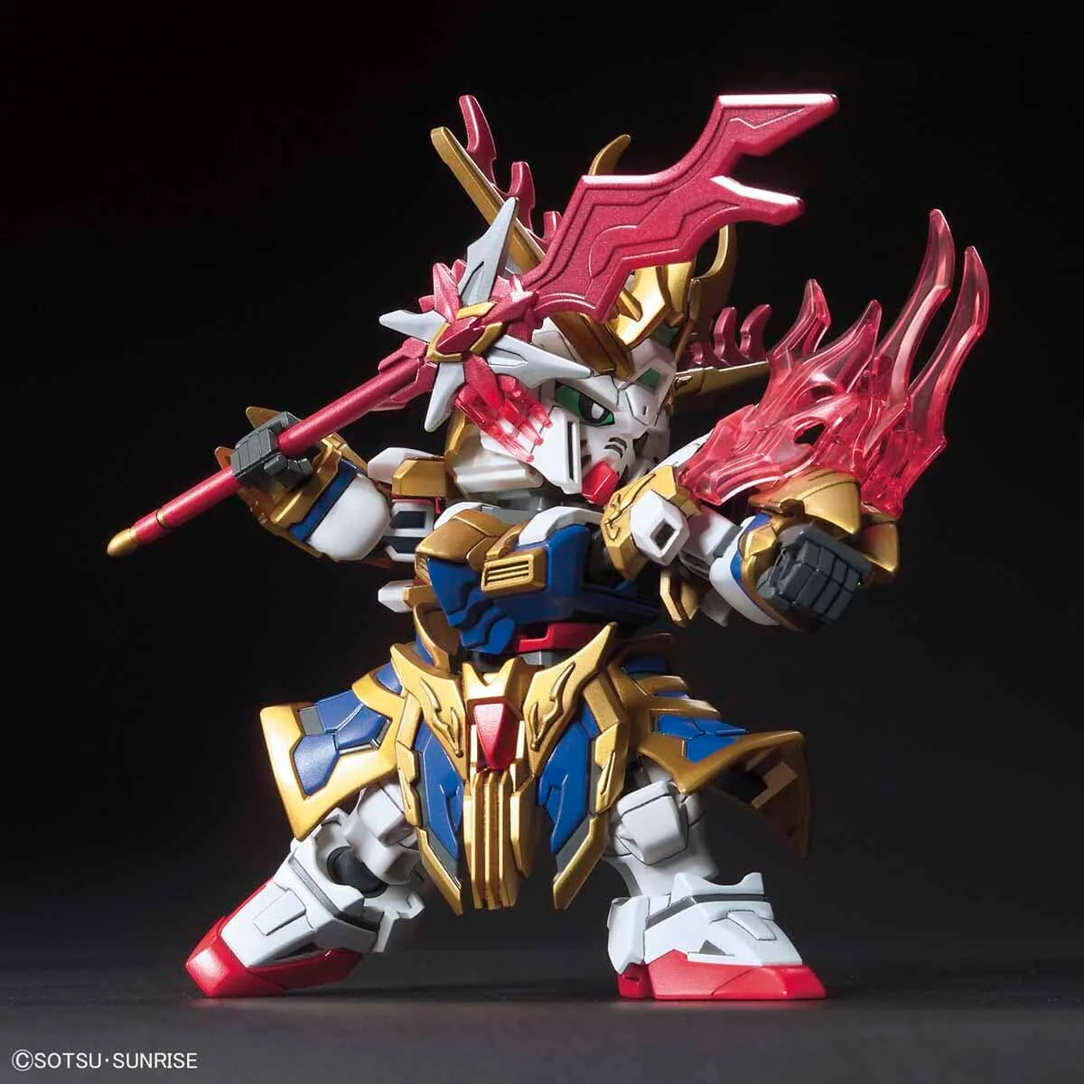 Bandai SD Sangoku Soketsuden Zhang Fei God Gundam [5056754] - Image 3