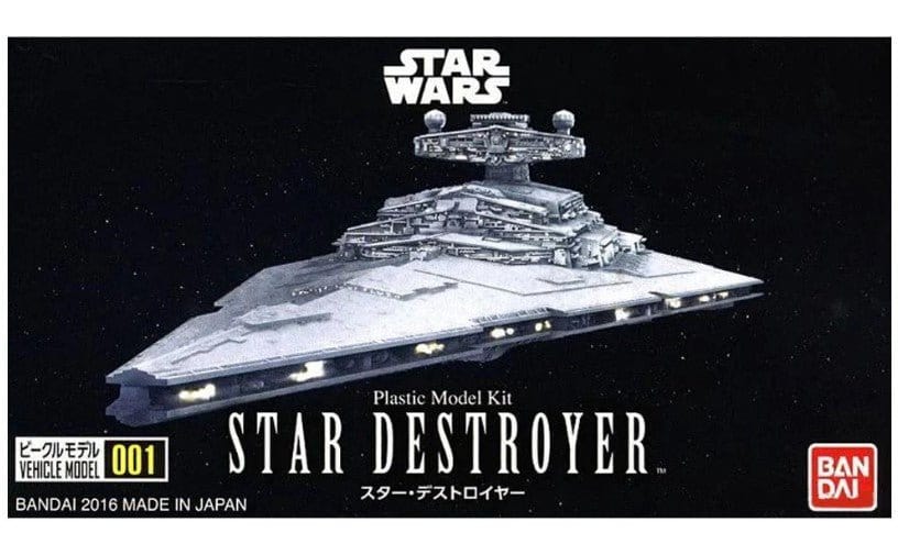 Bandai Star Wars Vehicle Model 001 Star Destroyer Plastic Model Kit [5065280]