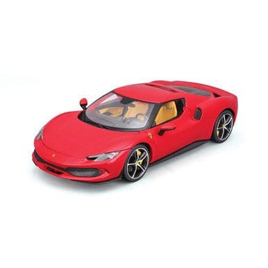 Bburago 1/18 2022 Ferrari 296 GTB - Rosso Corsa Diecast Model
