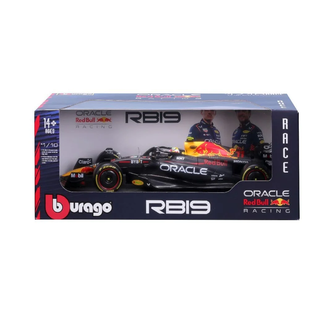 Bburago 1/18 2023 F-1 Red Bull Racing RB-19 Champion Diecast Model - Image 2