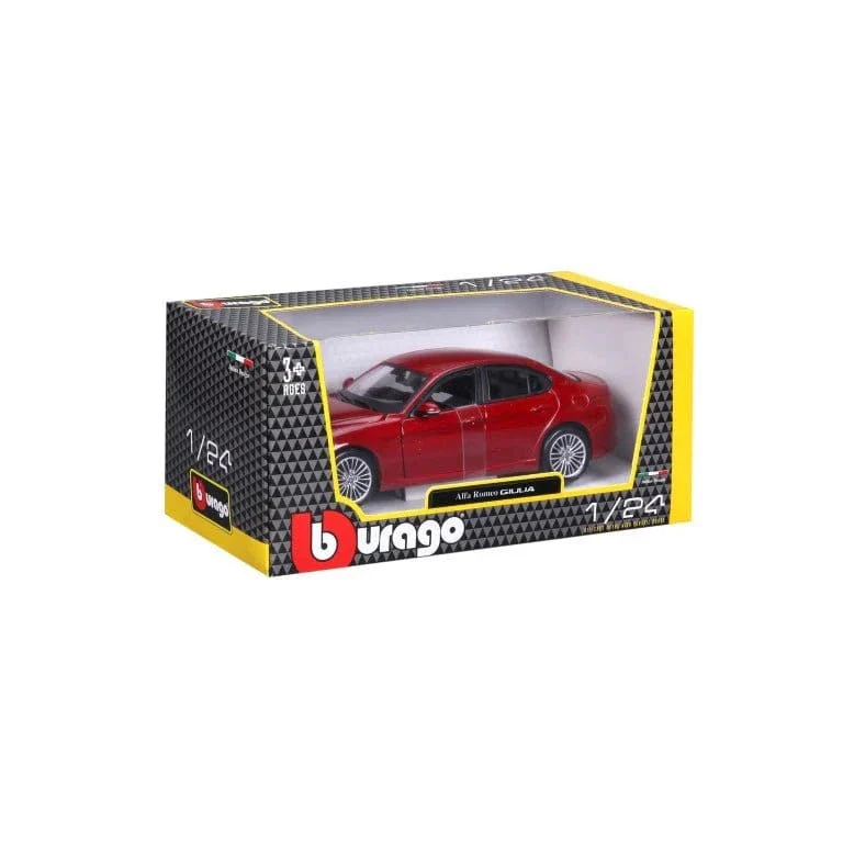 Bburago 1/24 2020 Alfa Romeo Giulia Saloon Diecast Model - Image 4