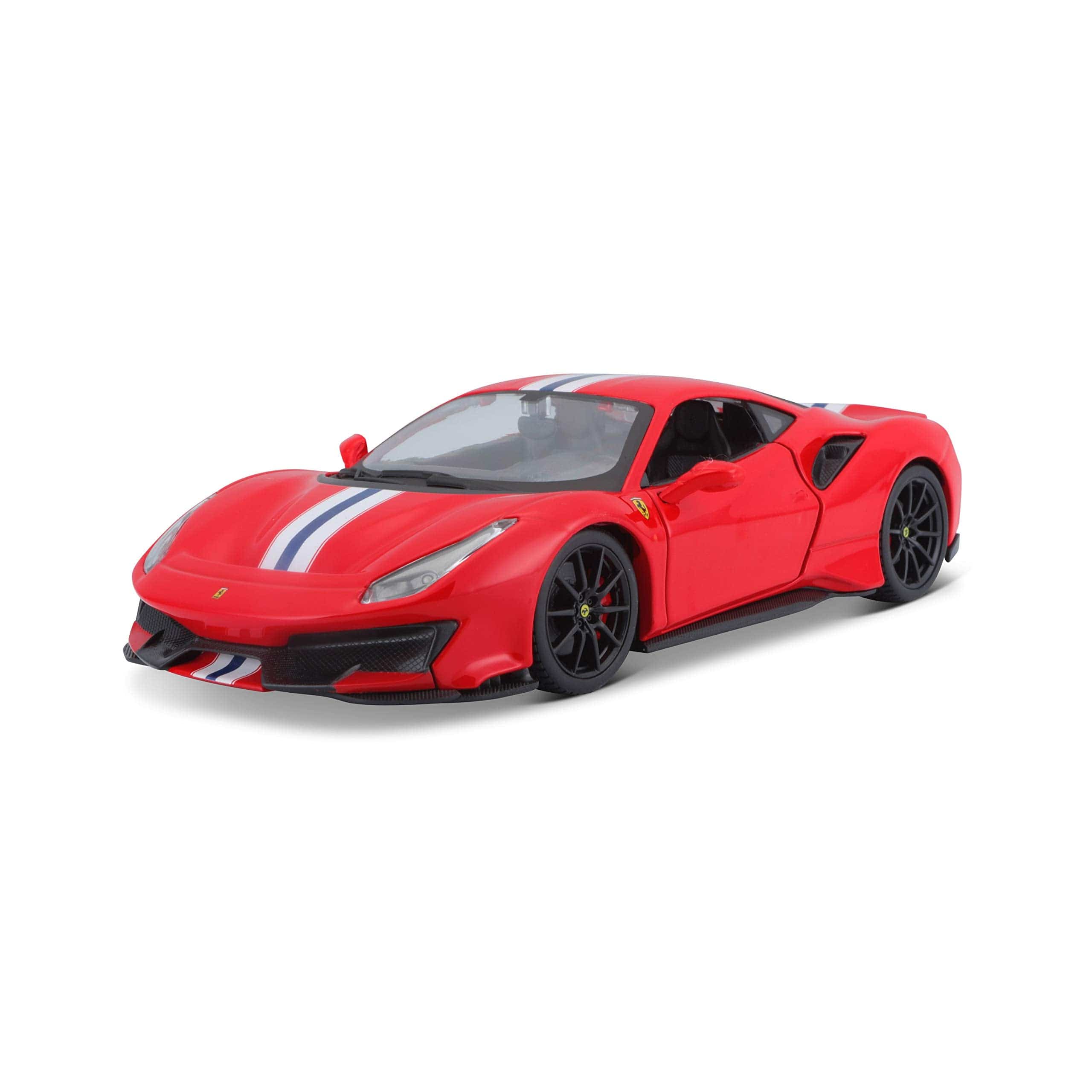 Bburago 1/24 R&P Ferrari 488 Pista - Racing Red Diecast Model