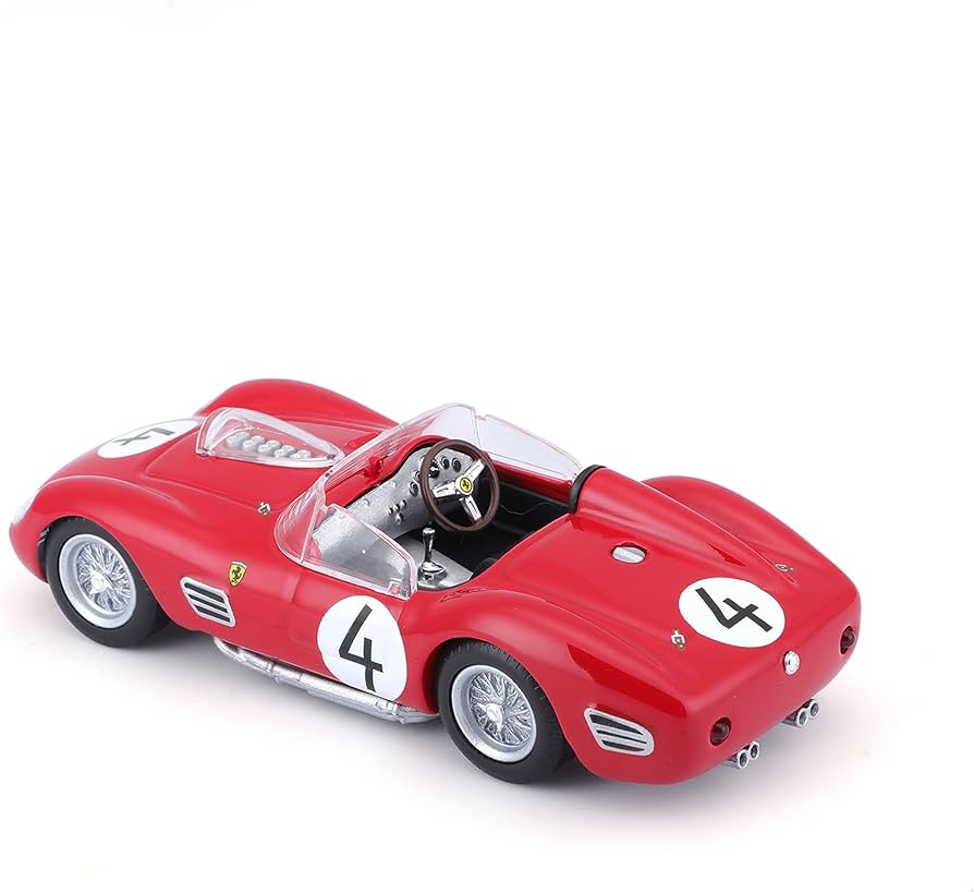 Bburago 1/43 1959 Ferrari 250 Testa Rossa #4 Diecast Model - Image 2