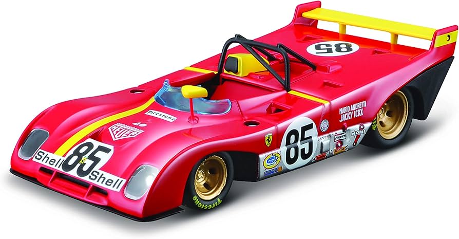 Bburago 1/43 1972 Ferrari 312 P #85 Diecast Model