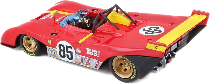 Bburago 1/43 1972 Ferrari 312 P #85 Diecast Model - Image 2