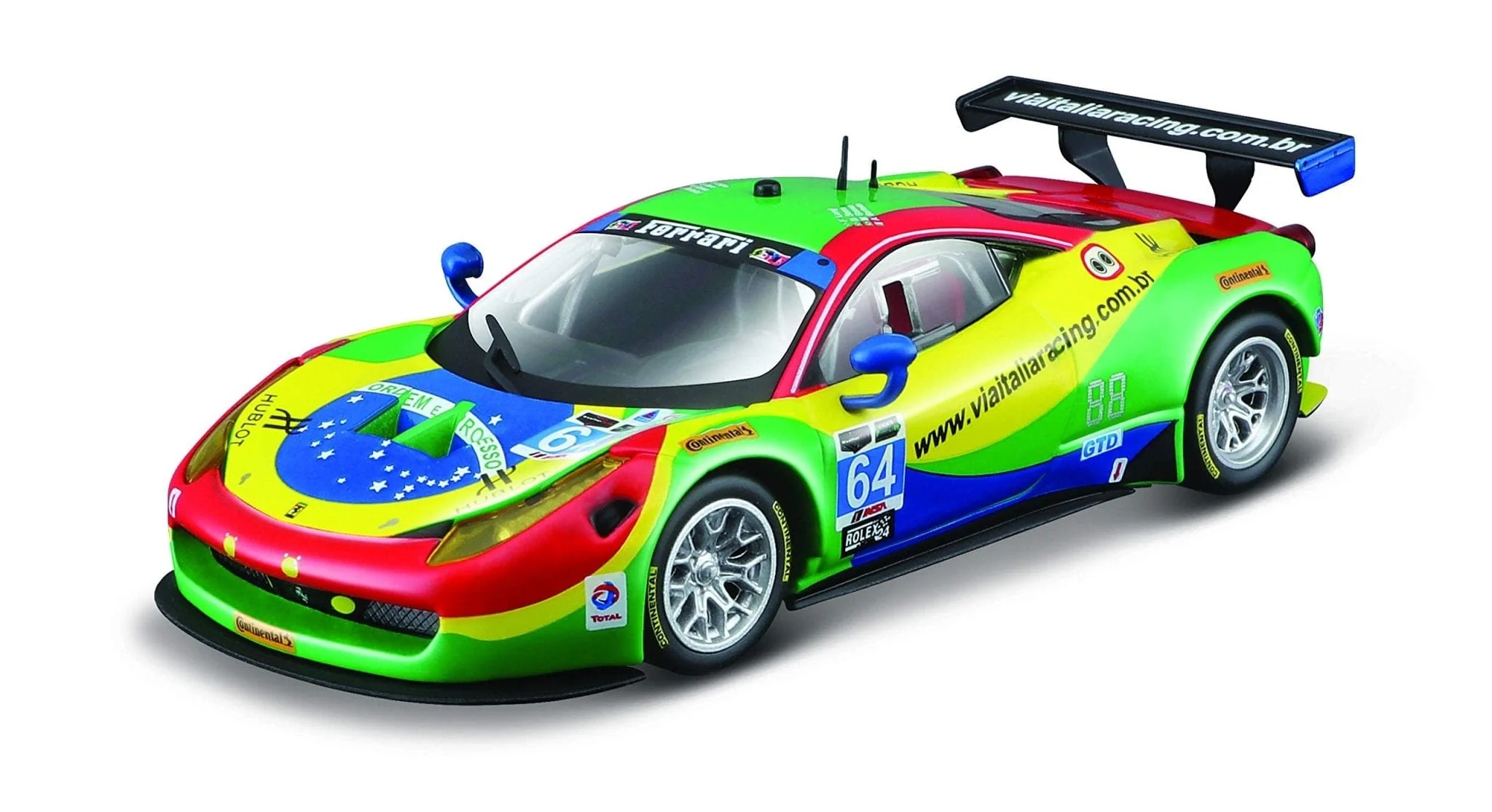 Bburago 1/43 2015 Ferrari 458 Italia GT3 #64 Diecast Model