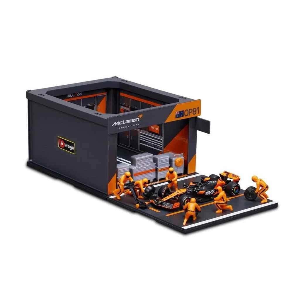 Bburago 1/43 2024 McLaren Pit Pass Competition - Piastri #81 Diecast Model - Image 3