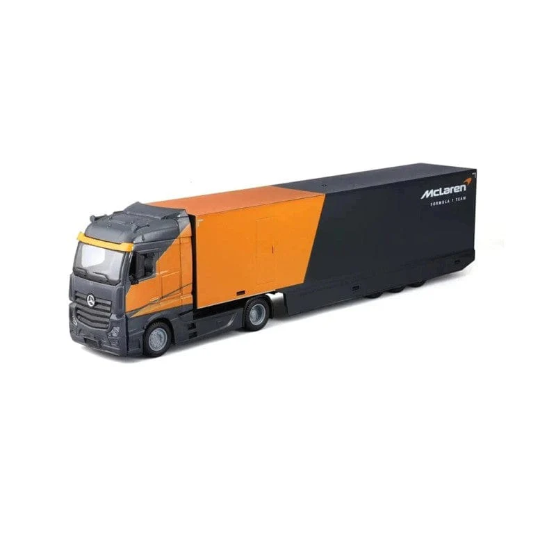 Bburago 1/43 2024 McLaren Transporter MCL 38 w /one F-1 car Diecast Model