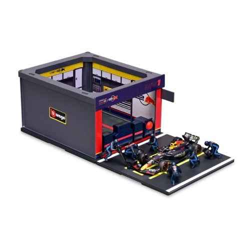 Bburago 1/43 2024 Red Bull Pit Pass Competition Verstappen #1 Diecast Model - Image 2