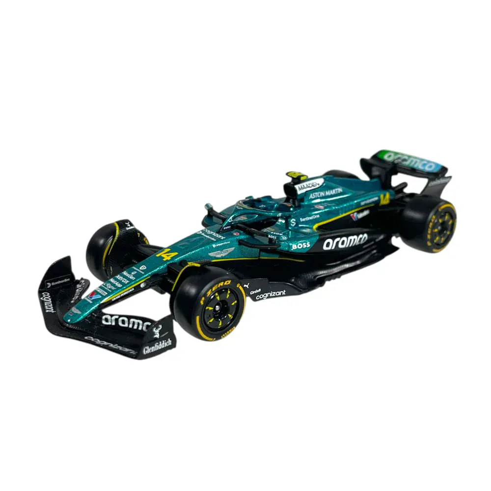 Bburago 1/43 2025 F1 Aston Martin AMR25 #14 Fernando Alonso Diecast Model - Image 3