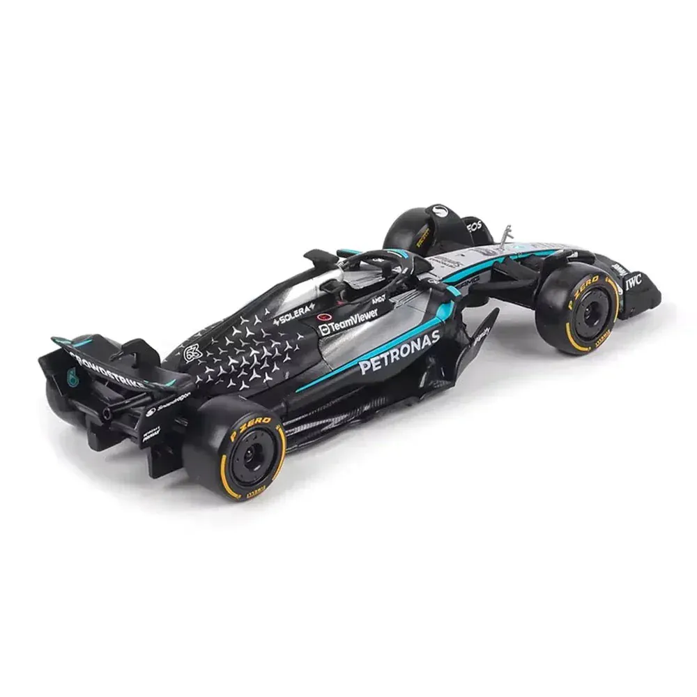 Bburago 1/64 2025 Mercedes-AMG F1 W16 #63 Russel Diecast Model - Image 3