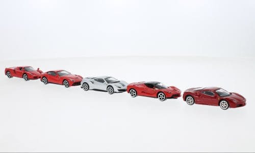 Bburago 1/64 Ferrari Drive 5pc Gift Pack Diecast Model