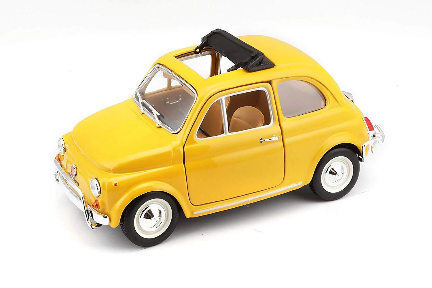 Bburago 1/24 1968 Fiat 500L Diecast Model - Image 2