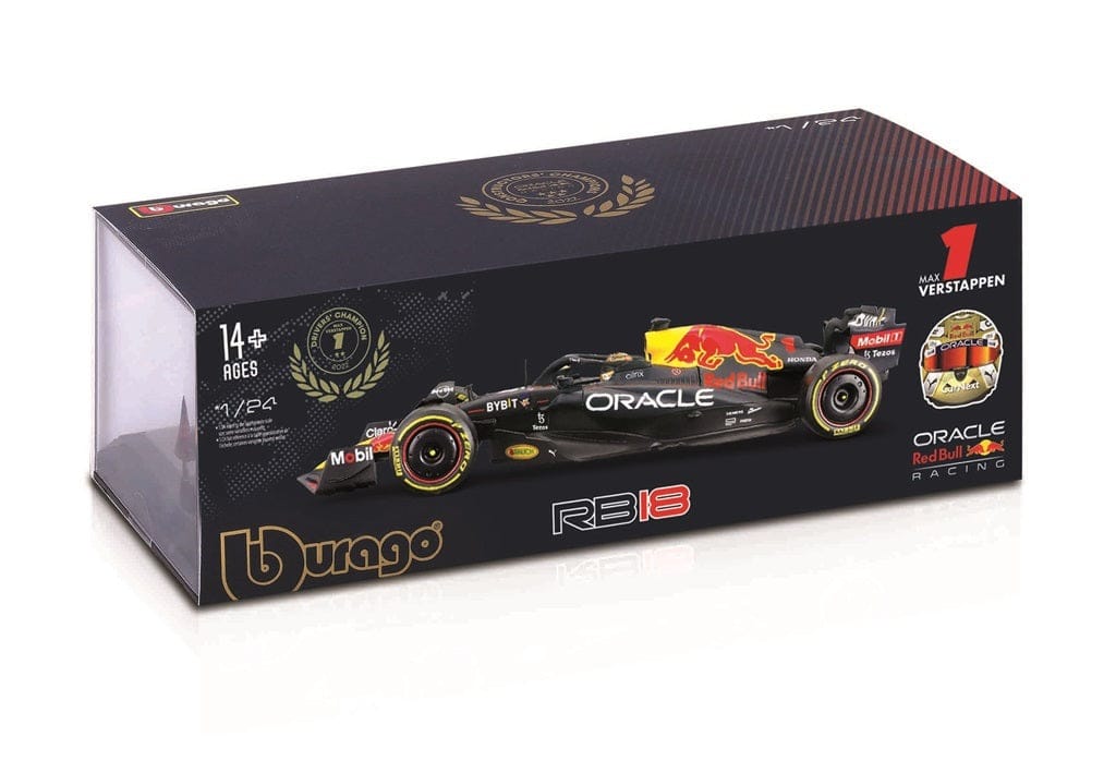 Bburago F1 1/24 in Showcase 2023 F-1 Red Bull Racing RB-19 #1 Verstappen Champion - Image 4