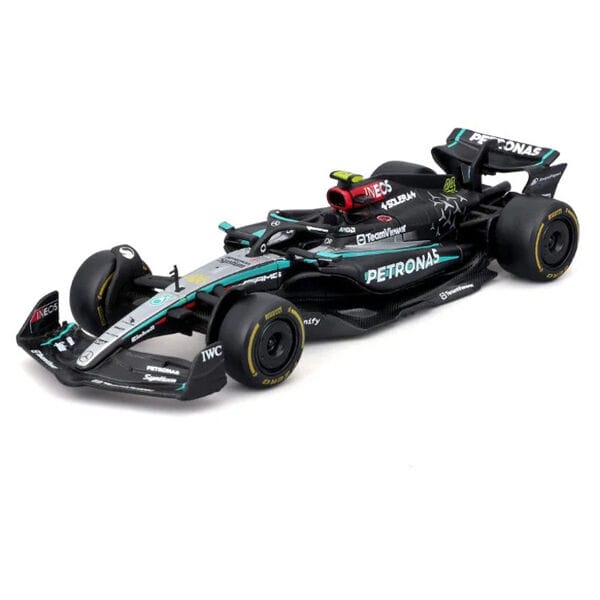 Bburago F1 1/43 without Helmet 2024 F-1 Mercedes-AMG W15 #44 Hamilton WB