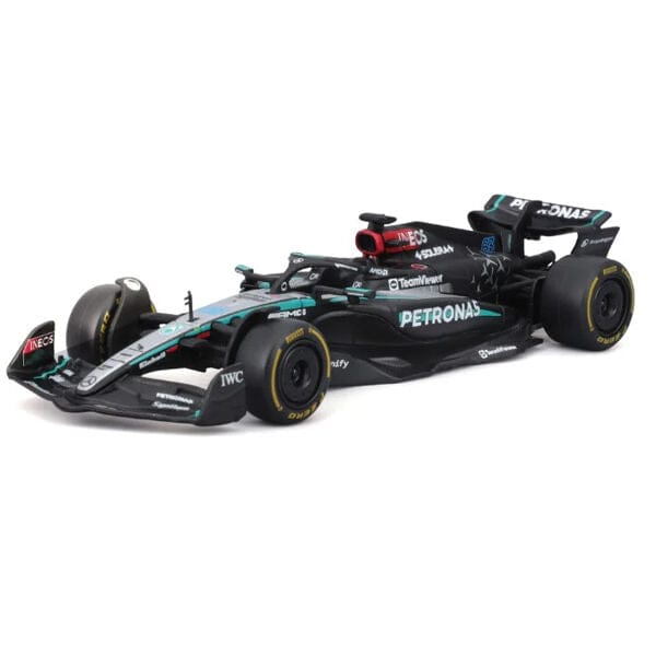 Bburago F1 1/43 without Helmet 2024 F-1 Mercedes-AMG W15 #63 Russell WB