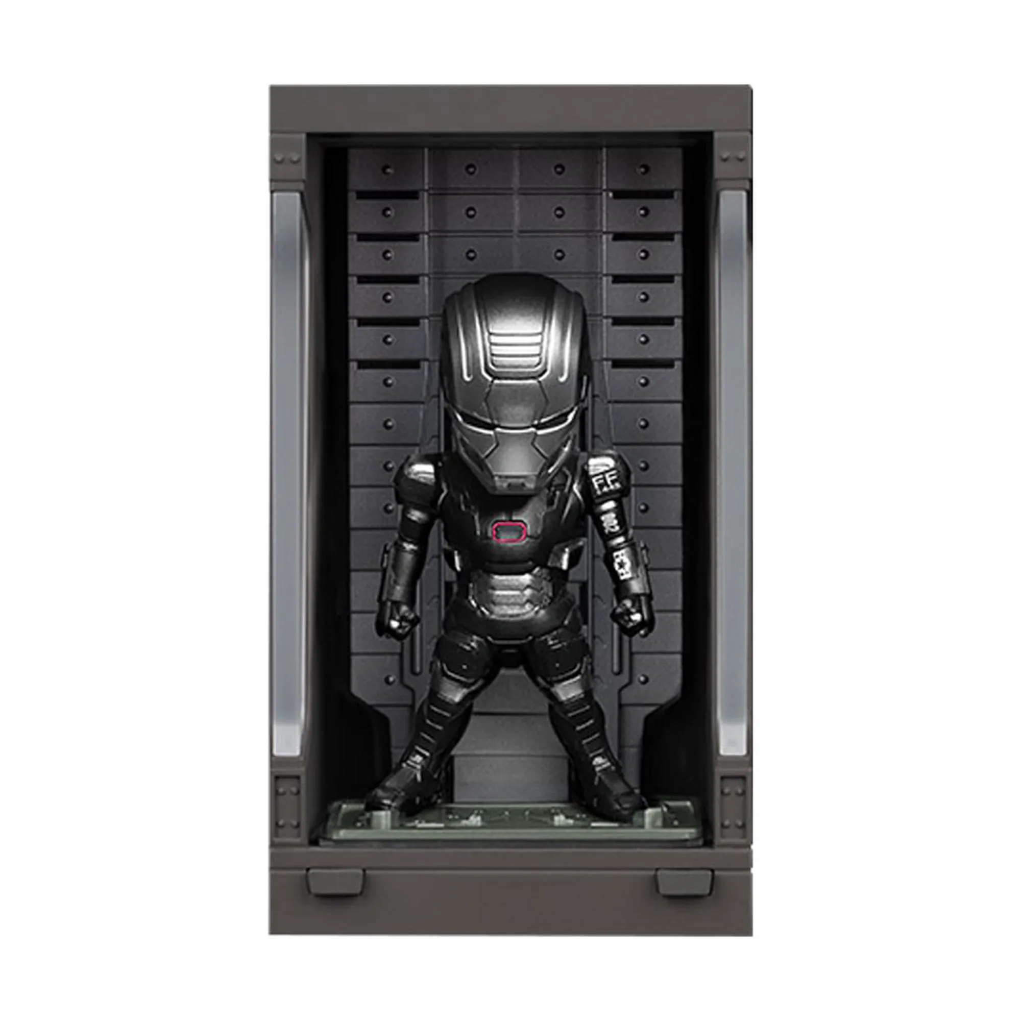 Beast Kingdom Mini Egg Attack Avengers Age of Ultron War Machine 2.0 with Hall of Armor - Image 2