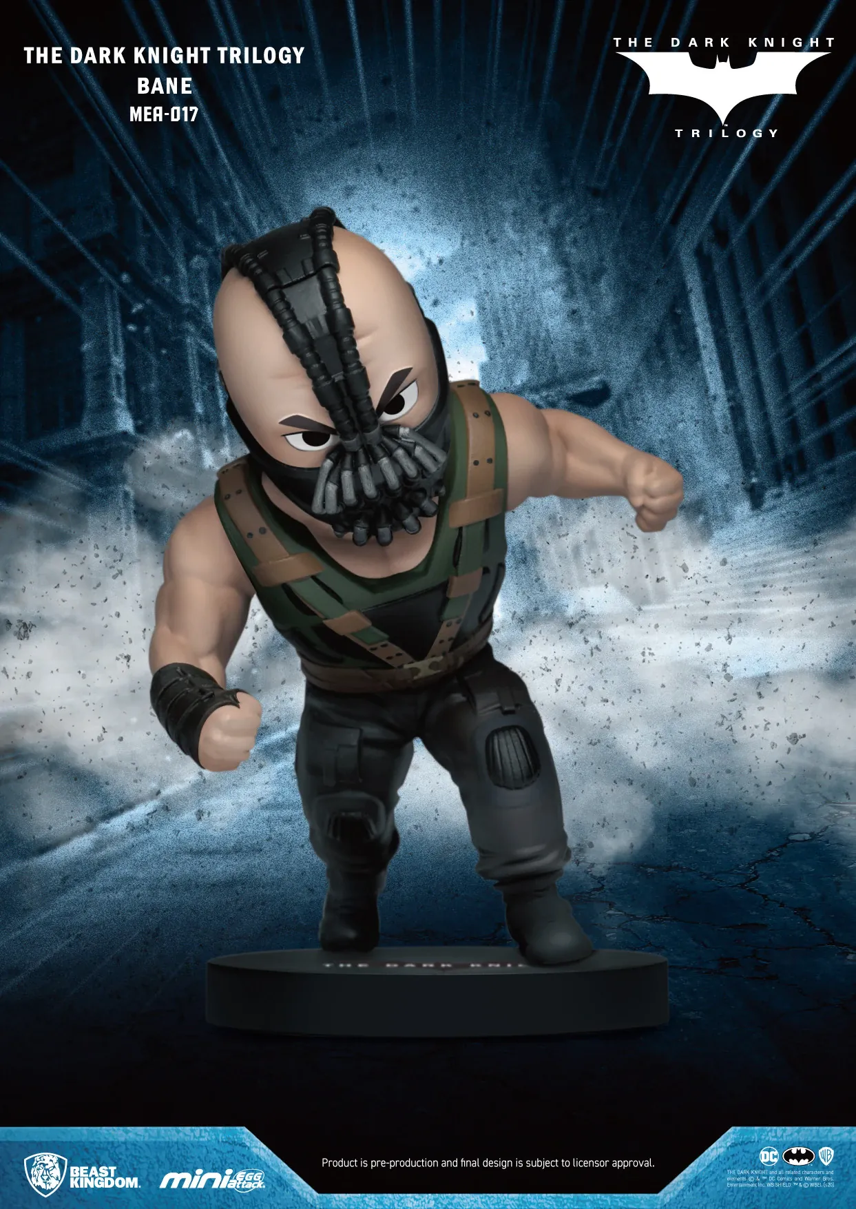Beast Kingdom Mini Egg Attack The Dark Knight Trilogy Bane - Image 3