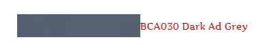 Billings Boats  BCA030 Dark Admiralty Grey Acrylic Paint 22ml**