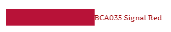 Billings Boats BCA035 Signal Red Acrylic Paint 22ml**