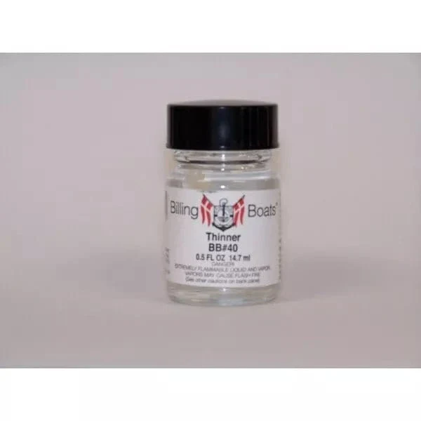 Billings Boats BCA040 Acrylic Paint Thinner 22ml**