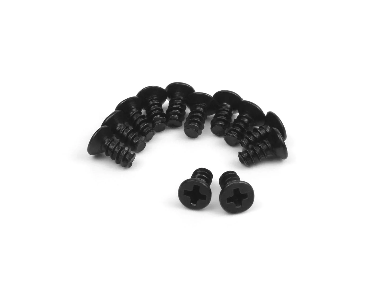 Blackzon 540155 Smyter Countersunk Self Tapping Screws 2.6x6mm (12pcs)**