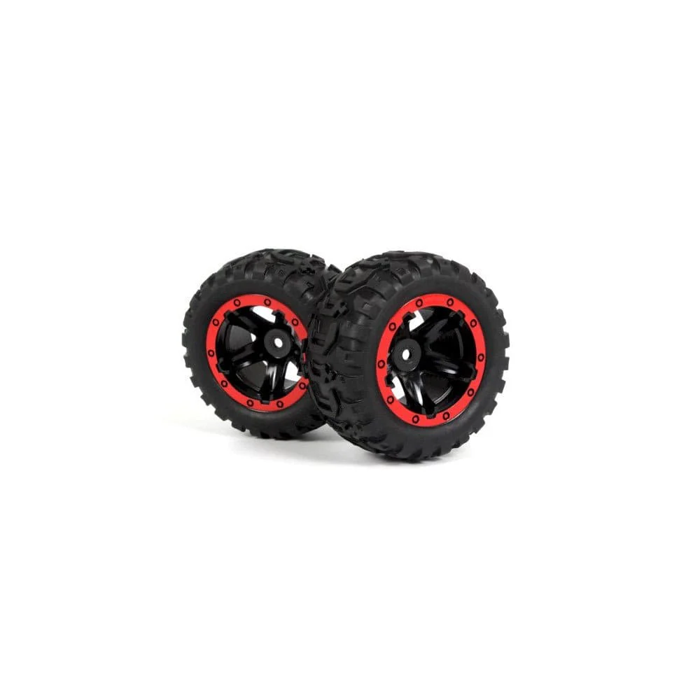 Blackzon 540194 Slyder MT Wheels/Tires Assembled (2pcs)