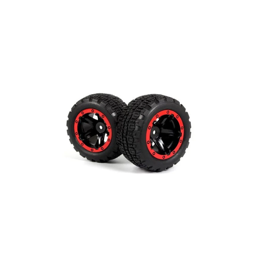 Blackzon 540196 Slyder ST Wheels/Tires Assembled (2pcs)