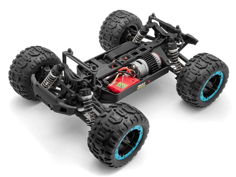 Blackzon Slyder MT 1/16 4WD Electric Monster Truck - Blue - Image 4
