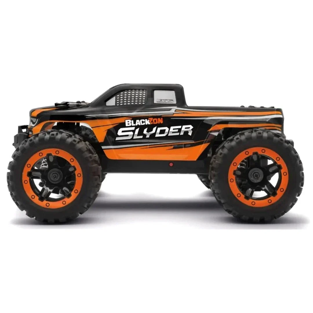 Blackzon Slyder MT 1/16 4WD Electric Monster Truck - Orange - Image 4