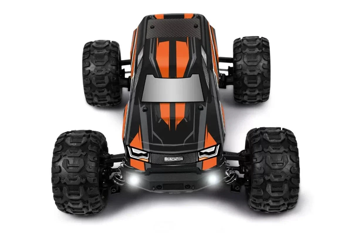 Blackzon Slyder MT 1/16 4WD Electric Monster Truck - Orange - Image 5