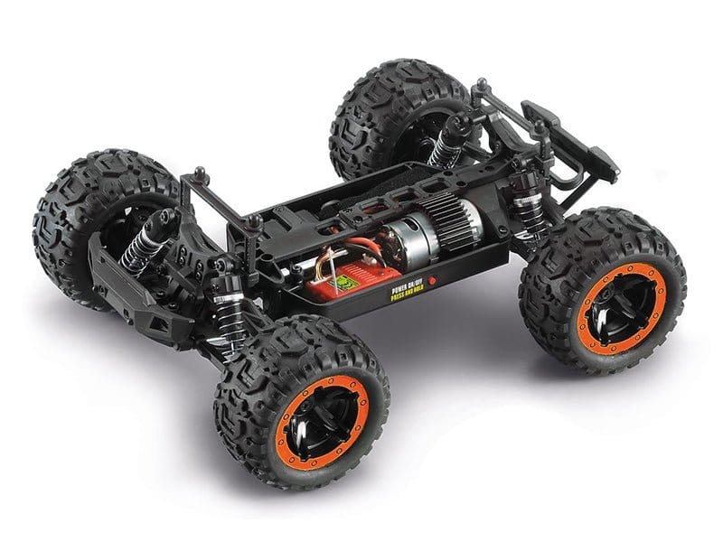 Blackzon Slyder MT 1/16 4WD Electric Monster Truck - Orange - Image 6