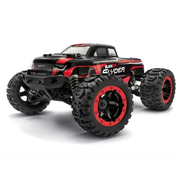 Blackzon Slyder MT 1/16 4WD Electric Monster Truck - Red [540098]