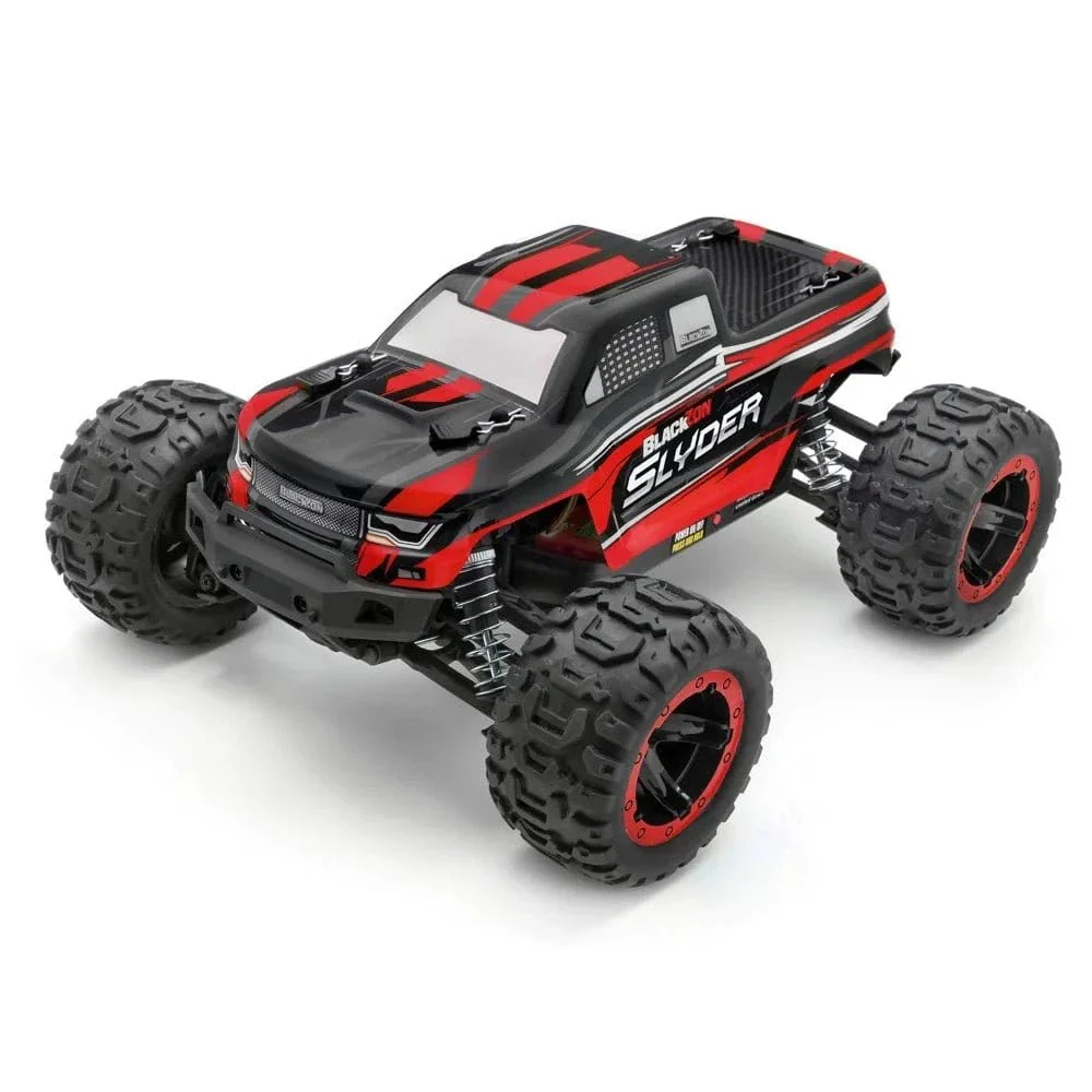 Blackzon Slyder MT 1/16 4WD Electric Monster Truck - Red [540098] - Image 2