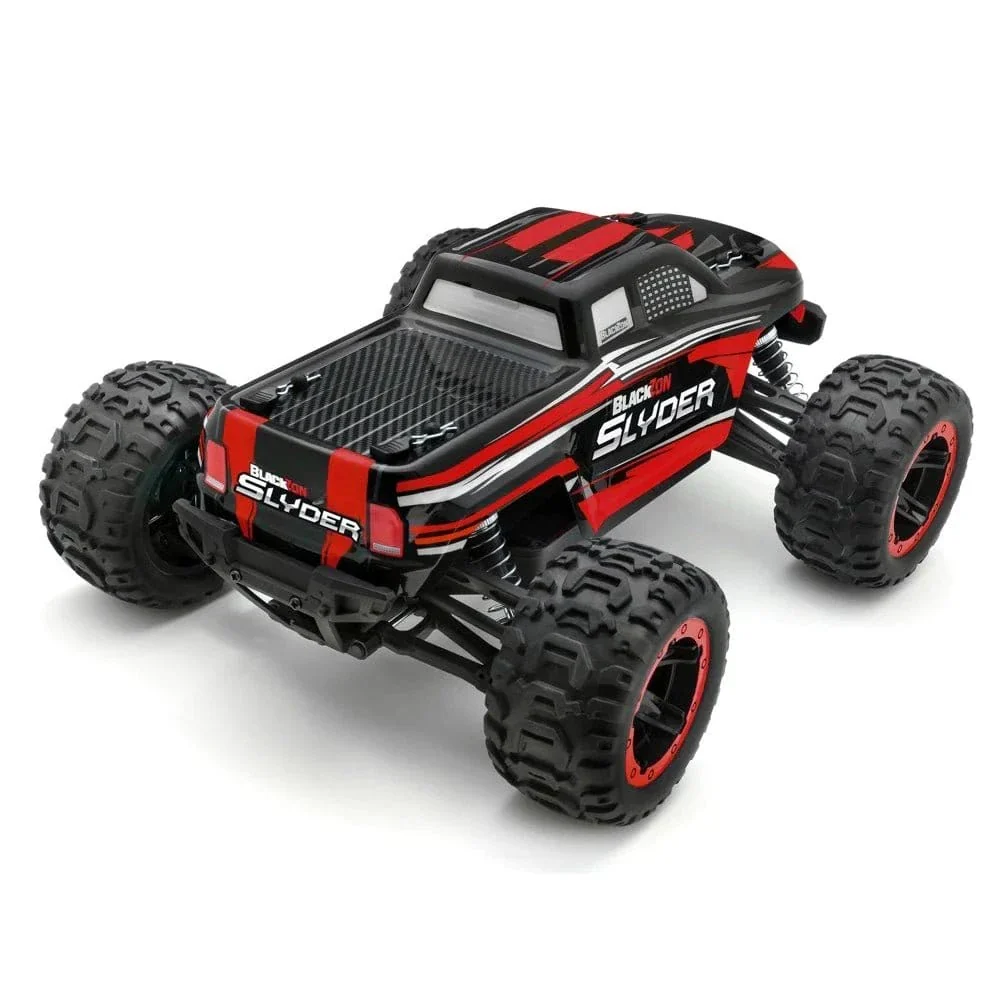 Blackzon Slyder MT 1/16 4WD Electric Monster Truck - Red [540098] - Image 3